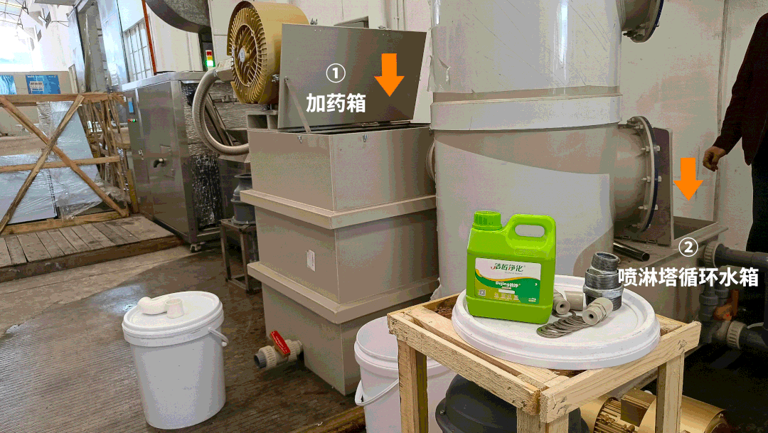 餐廚垃圾處理設備結合<a href='/' style='color: blue;' target='_blank'>工業(yè)除臭劑</a>實現(xiàn)系統(tǒng)除臭.jpg