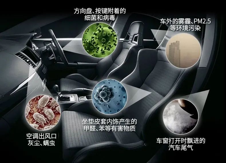 車(chē)內(nèi)有頑固臭味，異味廢氣消除需要用針對(duì)型除味劑！